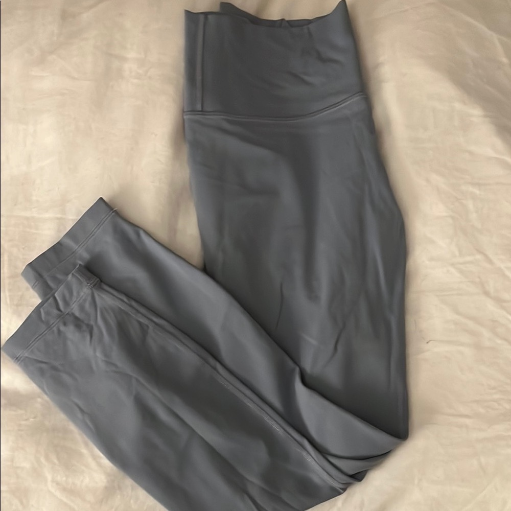 Women's Gray High-Waisted Pants